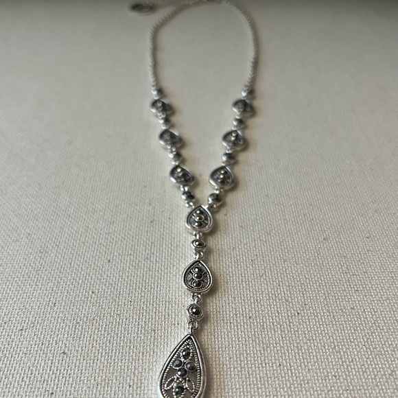 Silver Beaded Necklace - Picture 4 of 4
